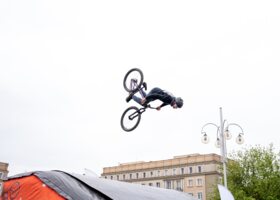 Rozpoczęcie drugiego dnia CZEWA BIKE FEST 